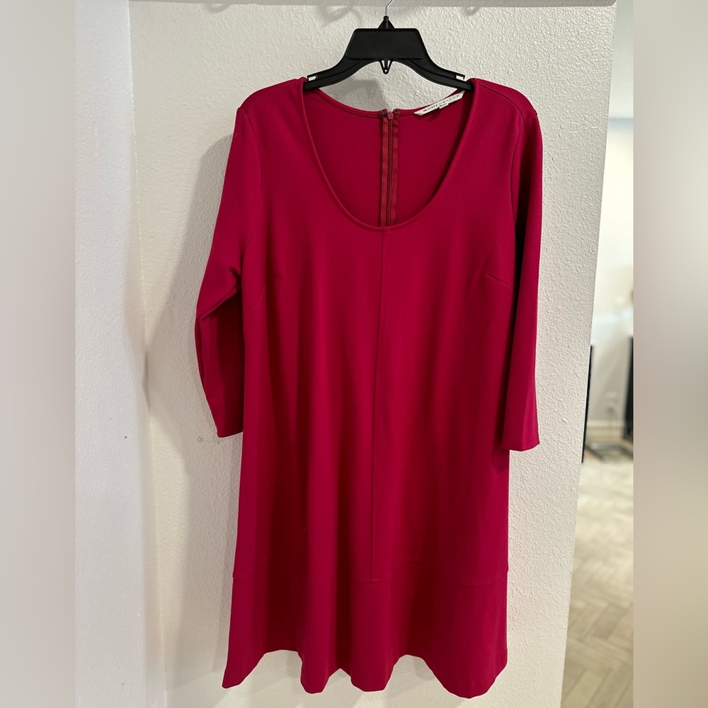 Hatch | The Nines | Ponte Knit Maternity Dress - L